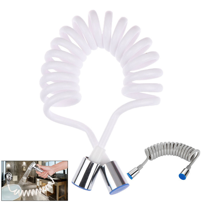 Spring Flexible Shower Hose for Water Plumbing Toilet Bidet Sprayer Gun Telephone Line Plumbing Hose bathroom Accessories