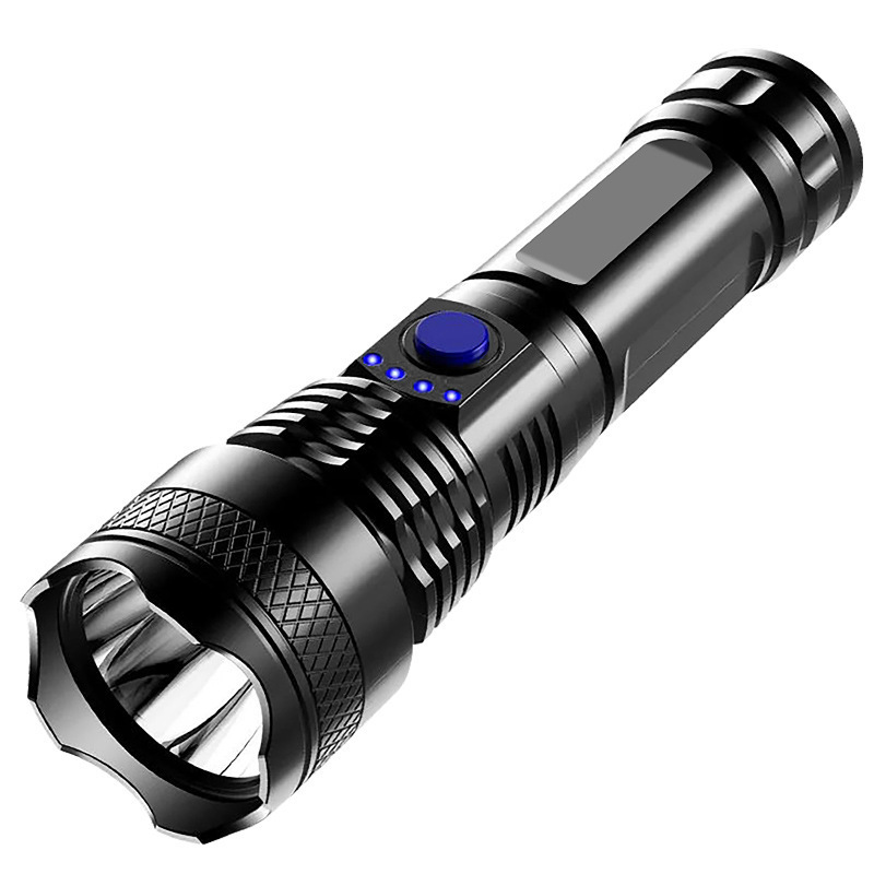 Super bright Flashlight Aluminum Alloy Waterproof USB 1200 Lumens LED Torch High Quality Fishing Outdoor Handheld Flashlights