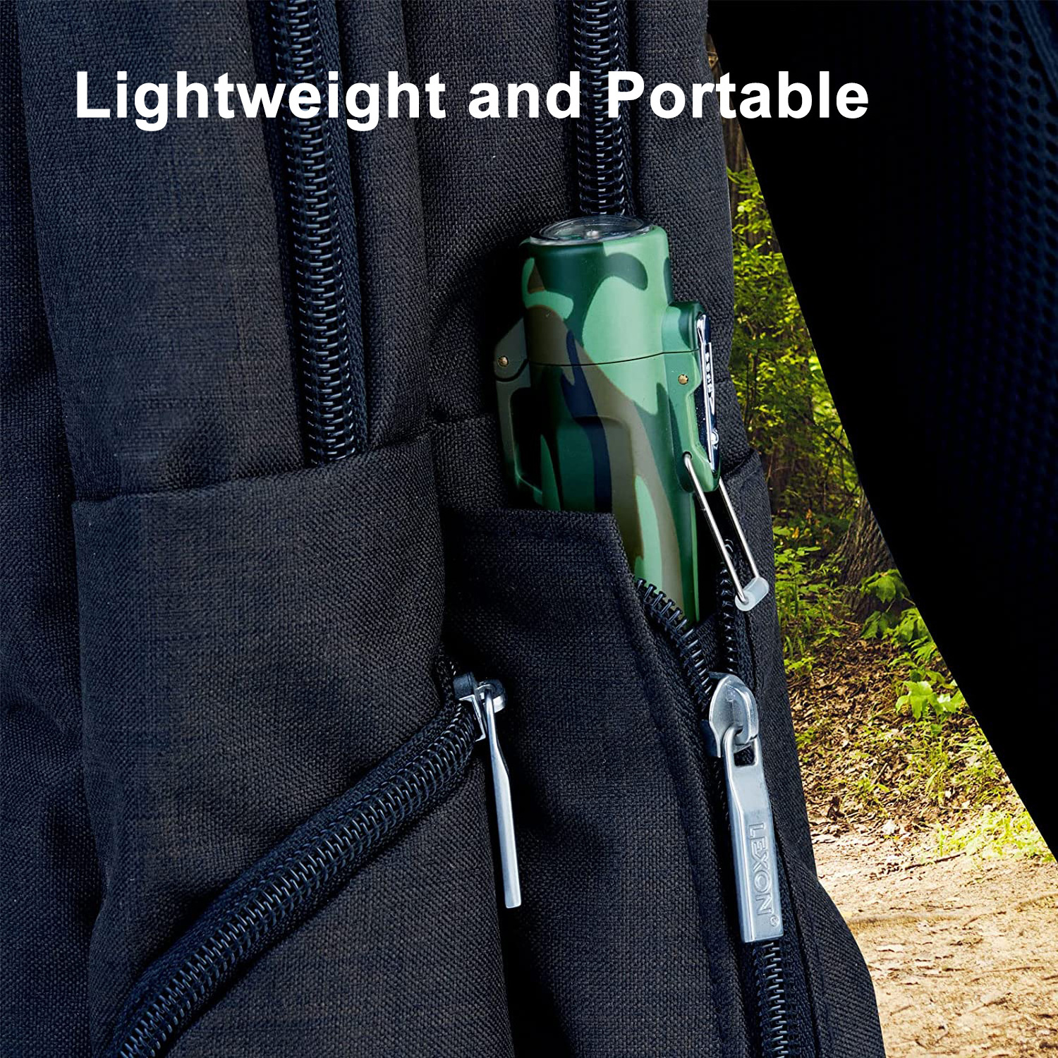 EDC Flashlight Survival Dual Arc Plasma Lighters USB Charging Torch Windproof Flameless Electric Lighter Compass Tactical Gear