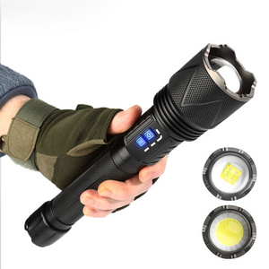 8000 Lumens Powerful LED Flashlight 36-Core XHP360 USB Rechargeable Zoomable Torch Super Bright Waterproof Camping Outdoor