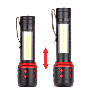 Super Bright Zoomable Flashlight 1000 Lumen Powerful Rechargeable Led Torch Tactical USB Quality handy  Lamp Outdoor Camping