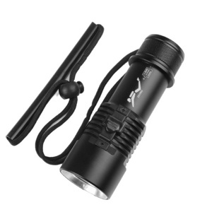 Powerful LED Diving Flashlight 1500 Lumen High Power IP68 Waterproof XHP70 Diving Submersible Torch Rainy Fishing Underwater