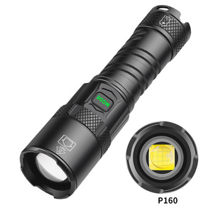 USB Rechargeable Flashlight 26650/18650 Zoomable High Lumen Zoomable Powerful LED Torch Adjustable High light Outdoor Camping