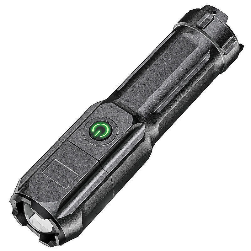 Rechargeable LED Flashlight 5000 Lumens Super Bright Zoomable Waterproof Torch 3 Modes Flashlight for Outdoor Camping Emergency