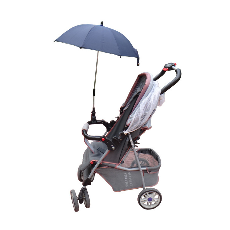 Uv Protection Baby Carriage Stroller Clip Car Umbrella