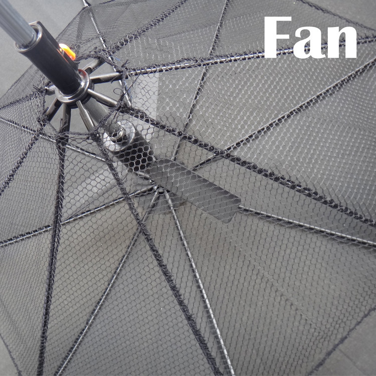 Cool Fan Umbrella with Power Bank