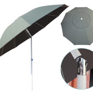 China Wholesale economic welding parasol customized flame retardant outdoor patio umbrella