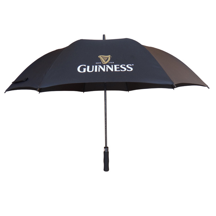 Hot Sale 27 inch 30 inch Large Size Golf Umbrella with Logo Prints