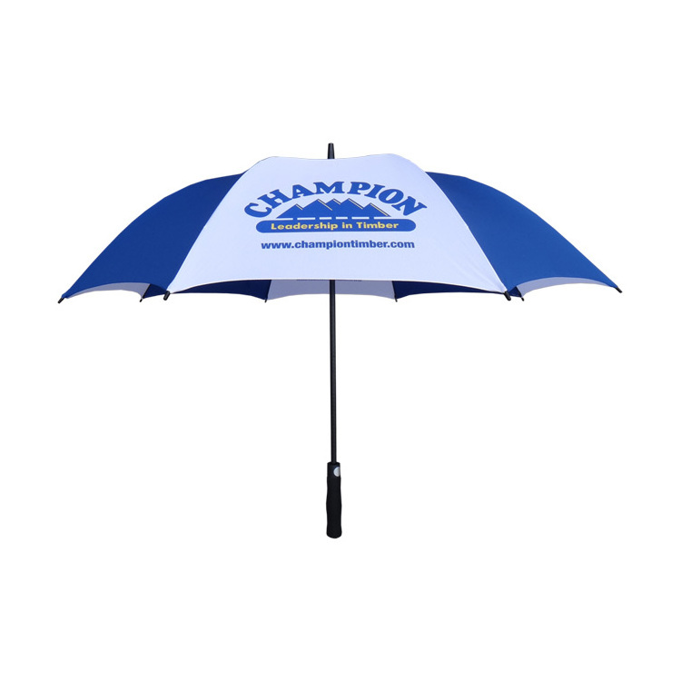 Hot Sale 27 inch 30 inch Large Size Golf Umbrella with Logo Prints