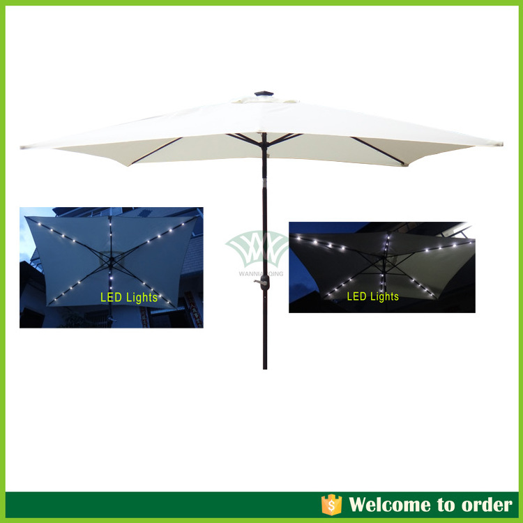 solar panel beach umbrella