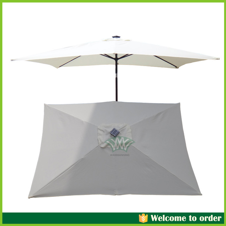 solar panel beach umbrella