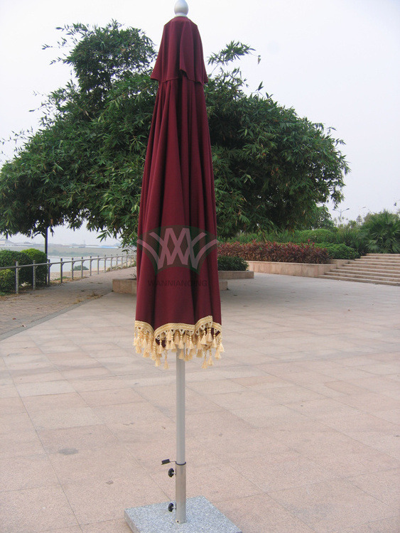 fringed patio umbrella