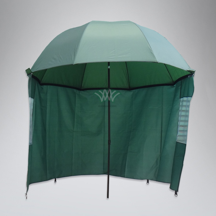 Large Waterproof Folding Beach Umbrella Tent Modern Style Sun Protection Garden Pool Outdoor Camping Fishing Restaurants Parks