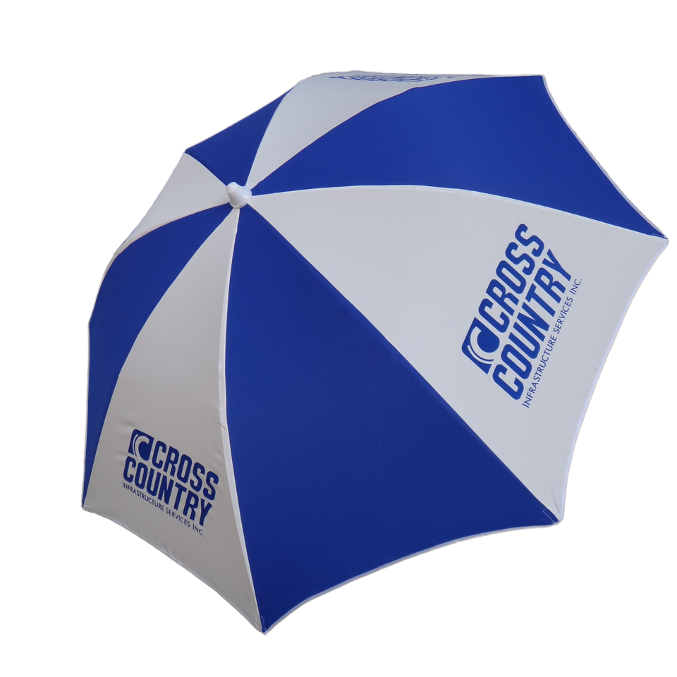 Wholesale Chinese Cheap White Welding Parasol Umbrella with Custom Logo for sunshade Patio