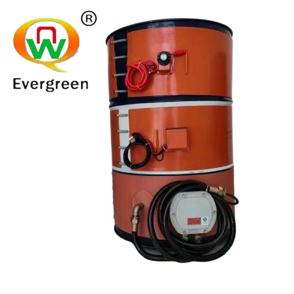 220volt Industrial electric flexible heating element silicone rubber oil drum heater heating blanket