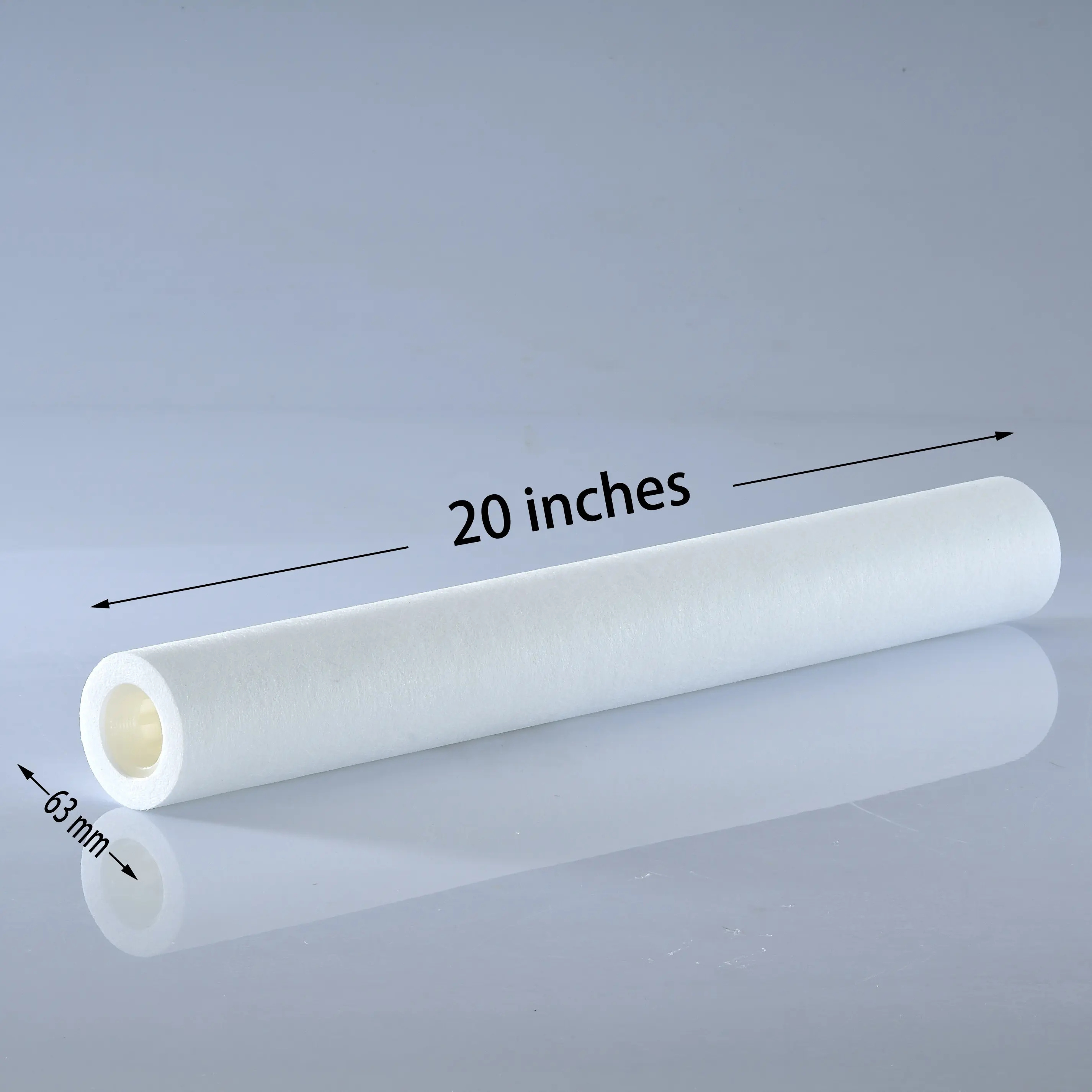 MOQ Sediment Filter Cartridge 20 inch 1/5micron 240g/pcs Pp Water Filter Cartridge for Water treatment reverse osmosis system