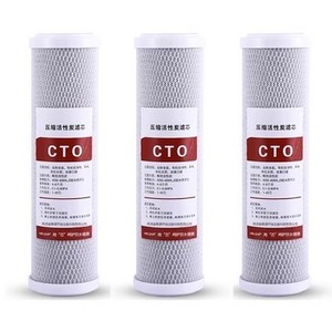 Original direct sale Water Filter Cartridge carbon block filter cartridge CTO compressed activated carbon can be customized