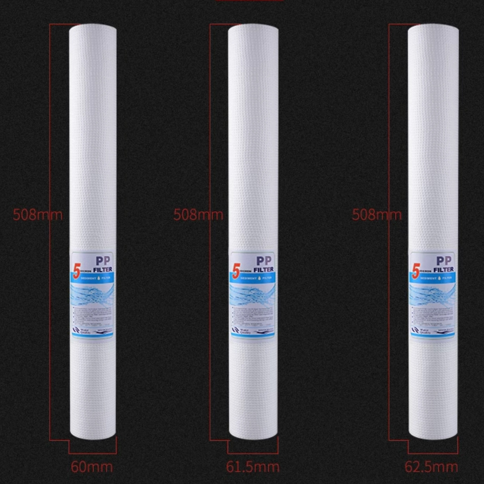 High quality polypropylene water cartridge filter 20 inch 1 5 micron PP melt blown filter cartridge pp water filter