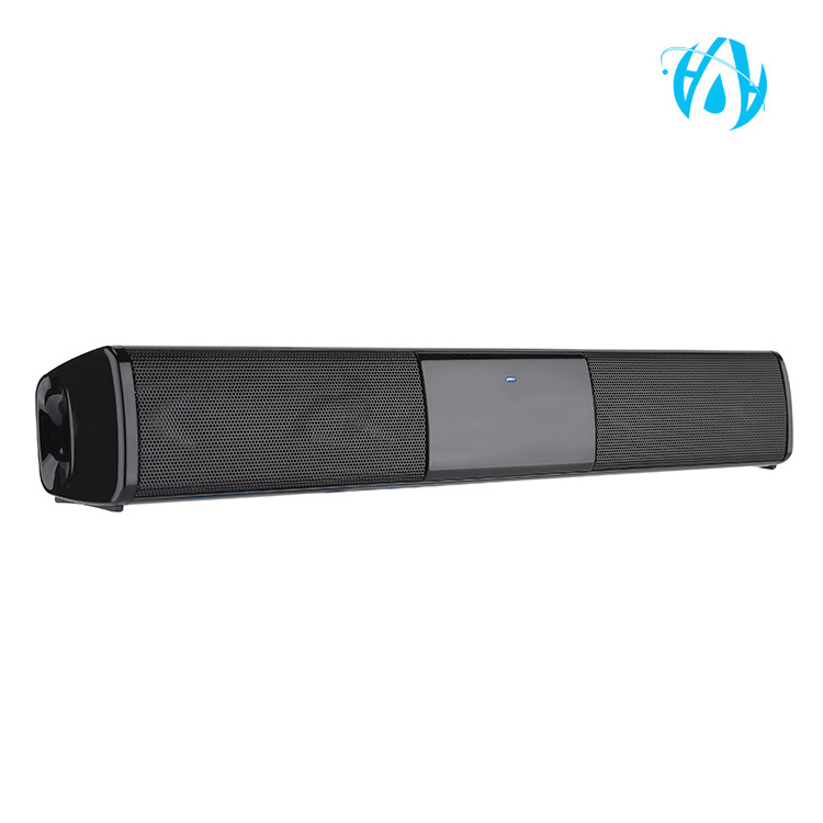 10 watt bosing high quality short slim bluetooth speaker mini soundbar with bass effect FM radio