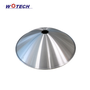 Customized CNC metal spinning aluminum 5052 large carbon steel Q235 satellite dish