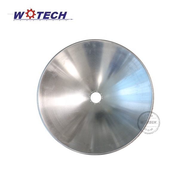 Customized Metal Spinning Parts Fabricated Stainless Steel Cones