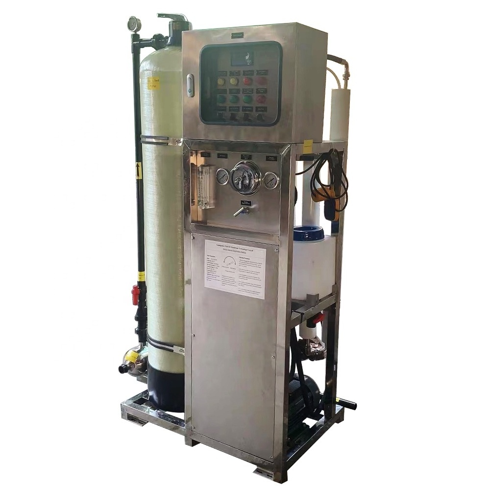 200L/H Mini Watermaker Seawater Desalination Plant Salt Water Desalination System For Boat