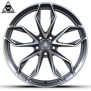 Forged alloy rim 5x130 21x9.5 21x11 20x9.5 20X11 Full size SUV Luxury Bright silver face alloy rim P201