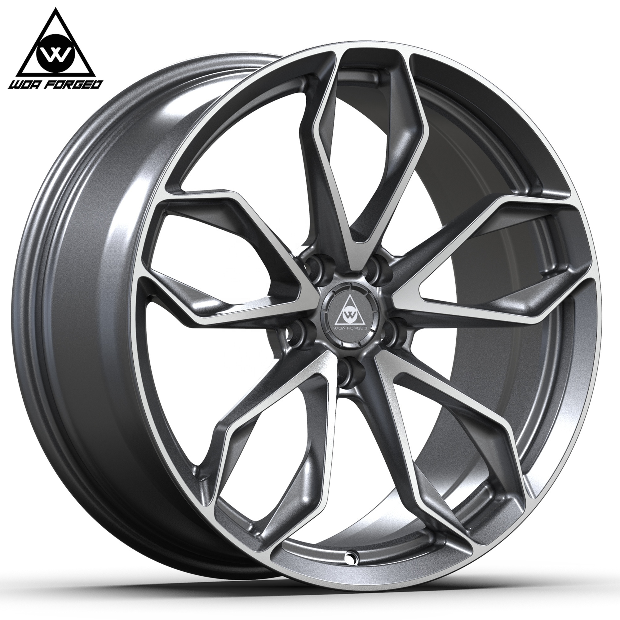 Forged alloy rim 5x130 21x9.5 21x11 20x9.5 20X11 Full size SUV Luxury Bright silver face alloy rim P201