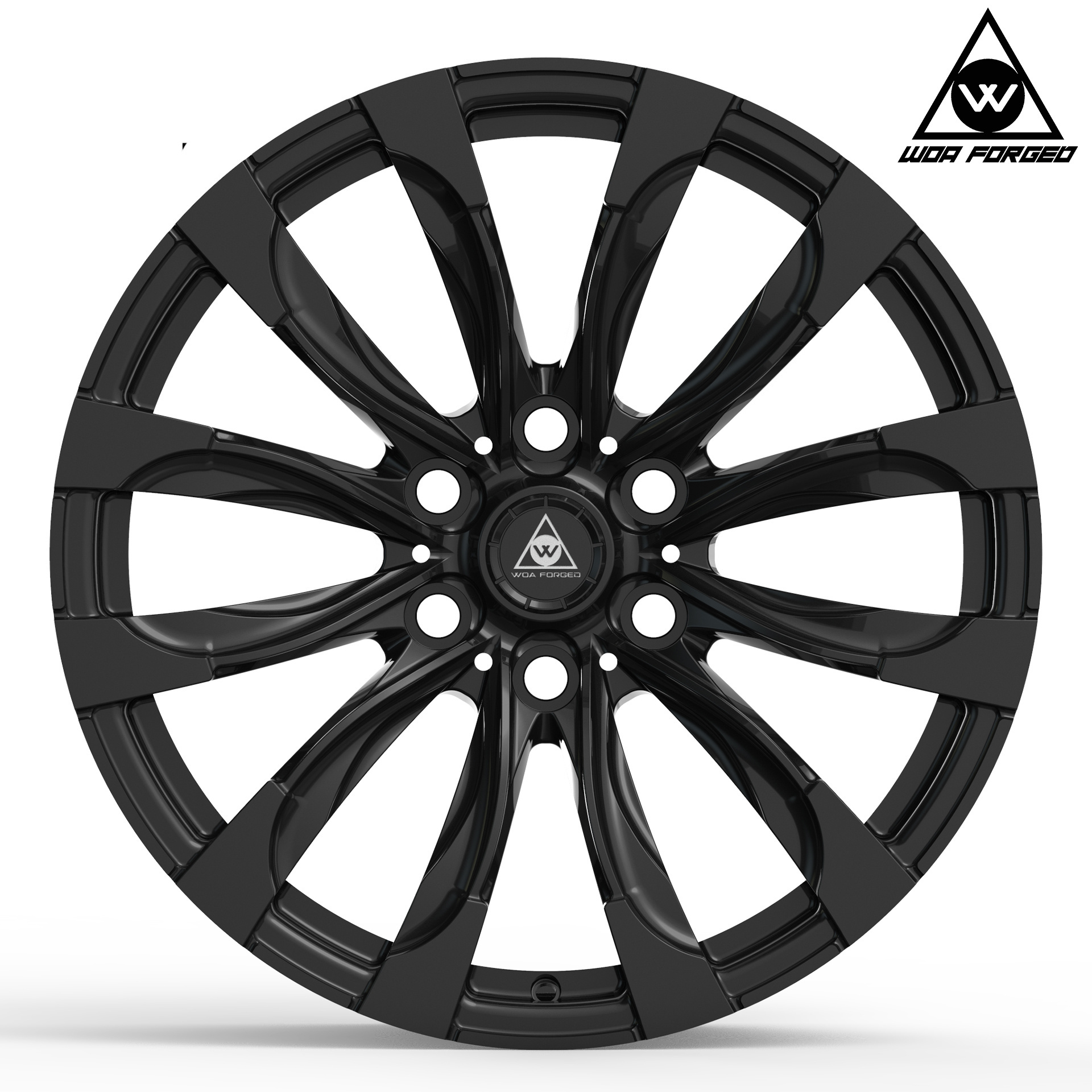 hot sell 18 20 21 22 26 inch customize car alloy rims for Audi Benz Lexus 5x120 black burnishe  Aluminium forged wheels