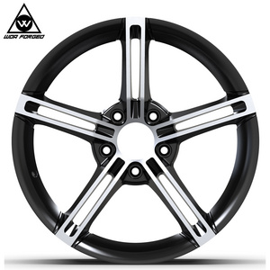 forged rims 5x130 20 19 18 inch alloy wheels Retro Style double  5 Split Spoke Aluminum Alloy Passenger Car Wheels for porsche