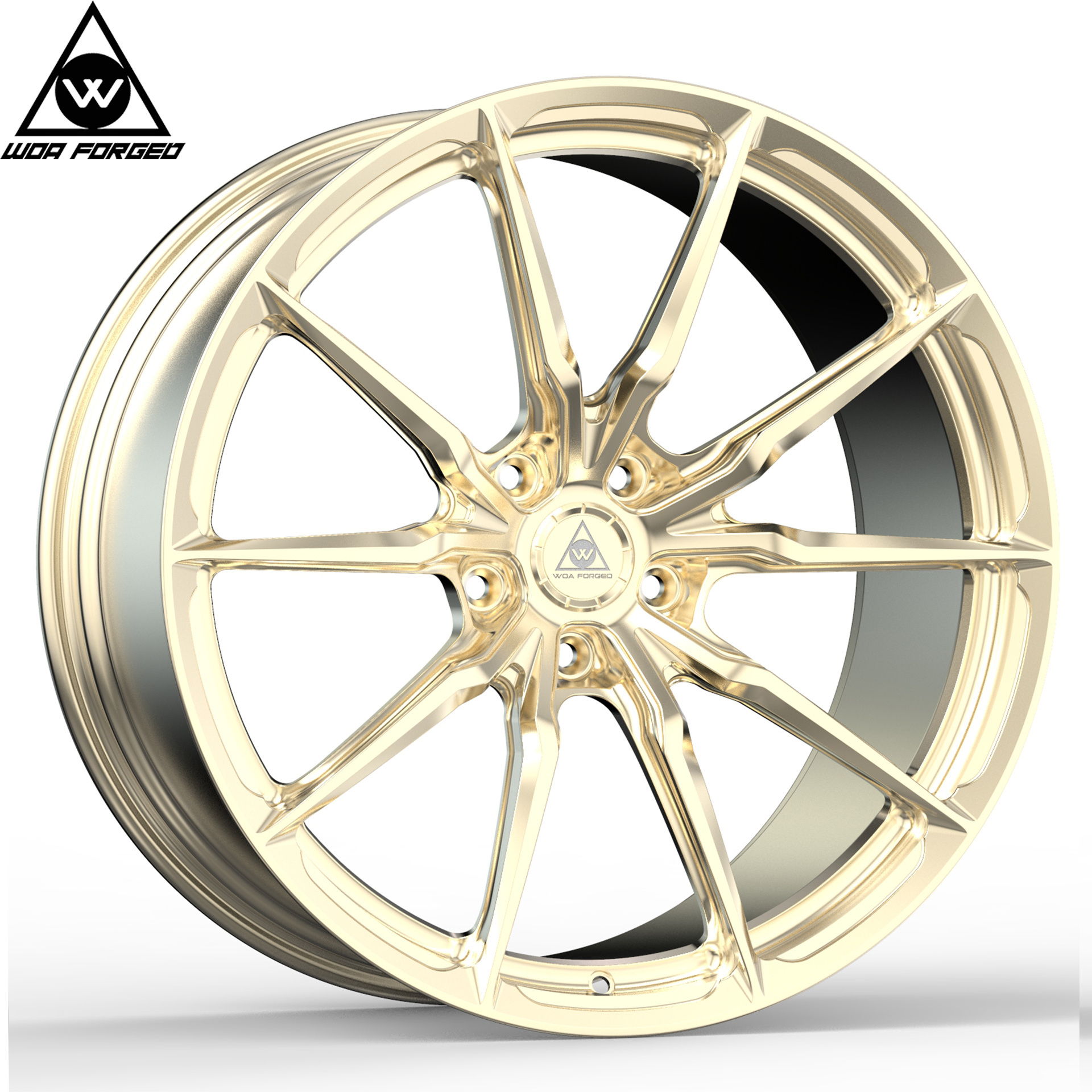 WOAFORGED Custom Color Forged Alloy 10 spoke Car Wheel Customized Lightweight Rims 17 18 19 20 21 22 inch for 104sc HRE