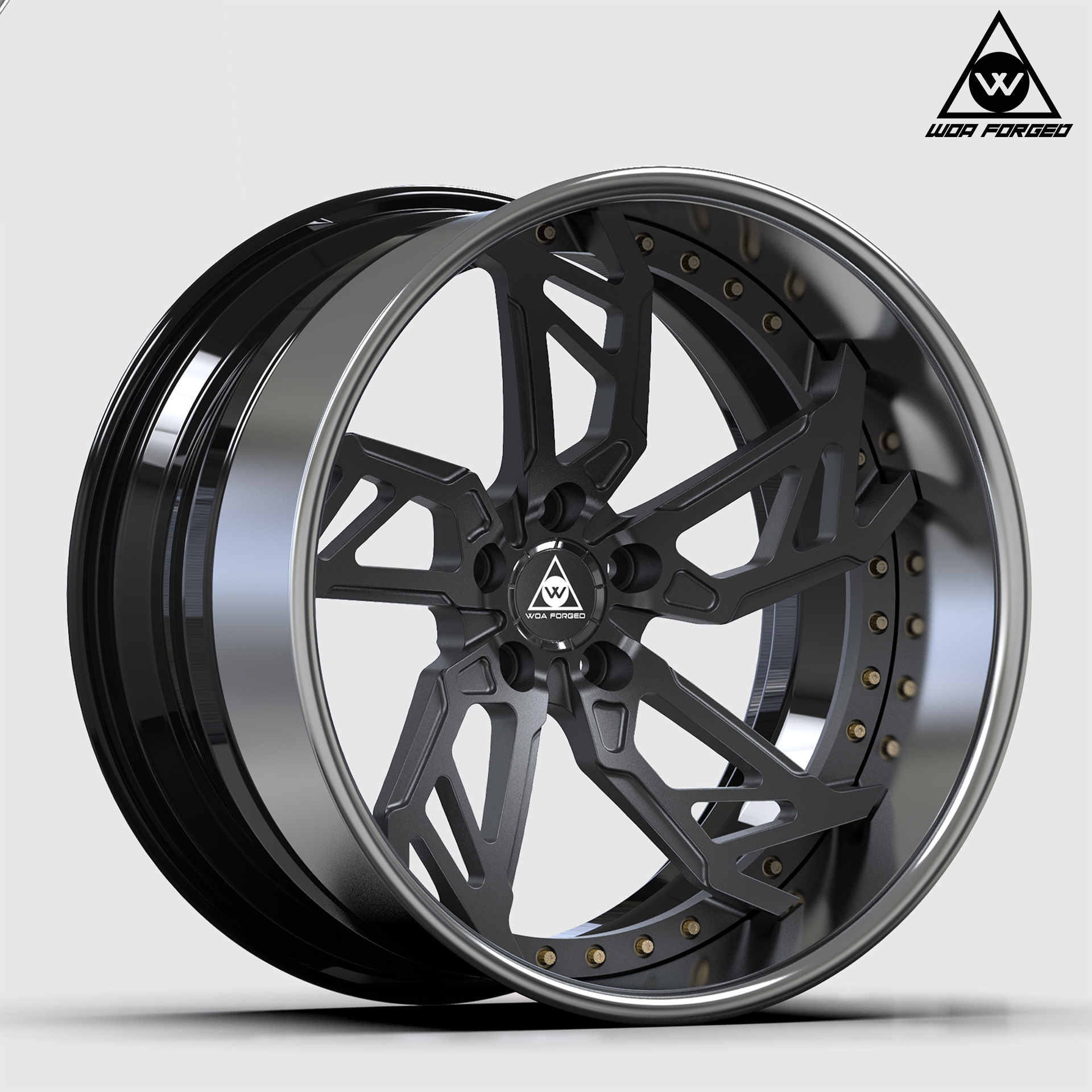 customize T6061 monoblock 2piece 3piece luxury forged car wheels mags for  Lamborghini Aventador