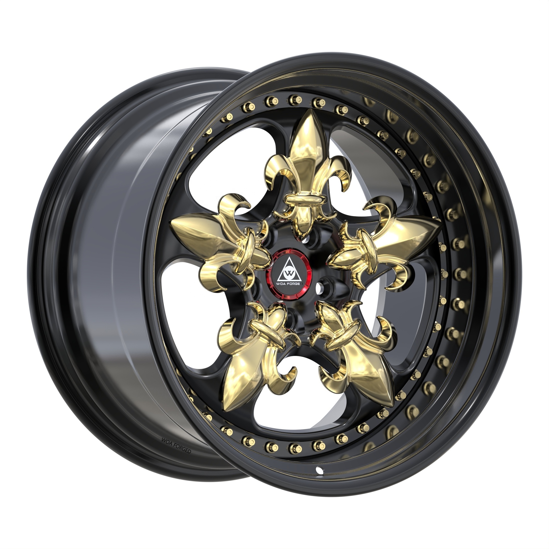 Decorative Rims Forged Wheels 18 19 20 21 22 Two-piece Wheels Aluminum Alloy Custom Lightweight Magnesium Wheels Aluminum