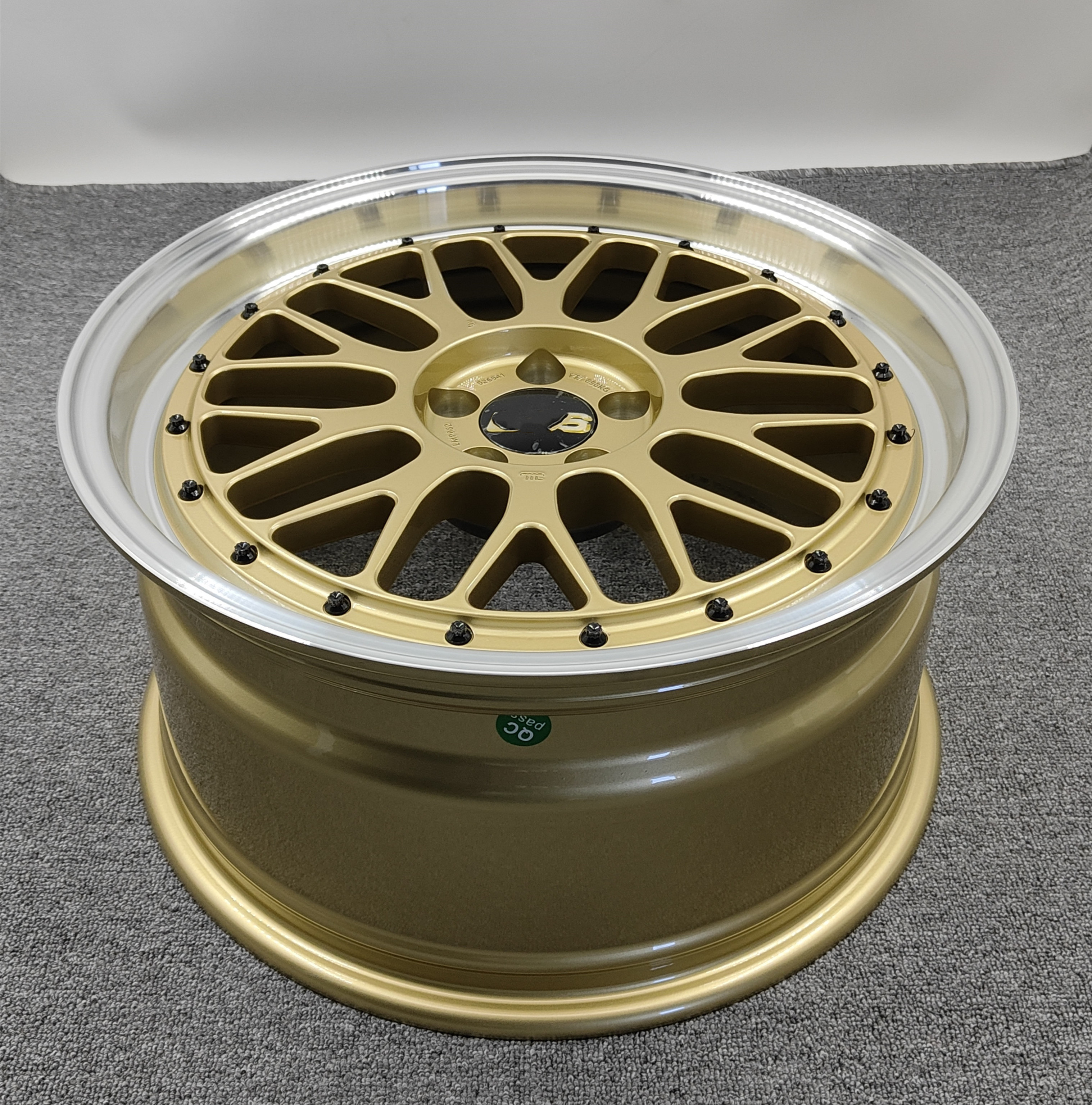 For BBS LM JDM  Wholesale 18 19 20 Inch 5*120 5*114.3 5*100 forged Alloy Wheel Rims For LM With Rivets 5 Lugs