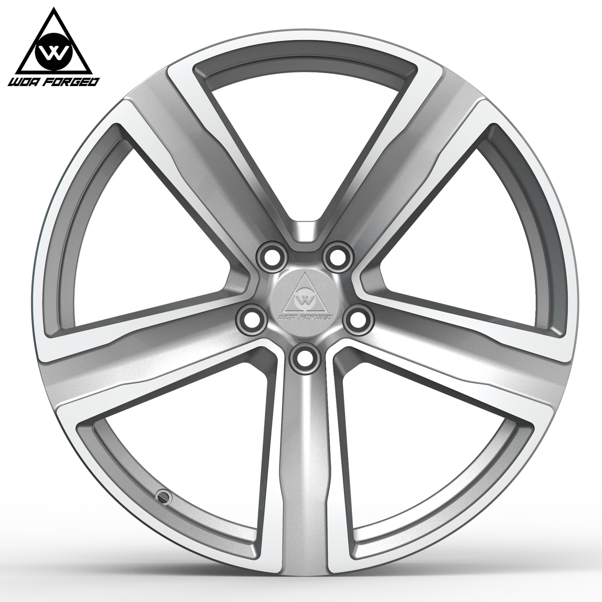 Manufacturer Directly Custom forged car alloy aluminum wheels rims black 16