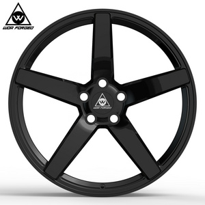 custom OEM ODM alloy forged 17 18 19 20 21 22 inch alloy wheel PCD 5x112 5x120 5x114 .3 rims