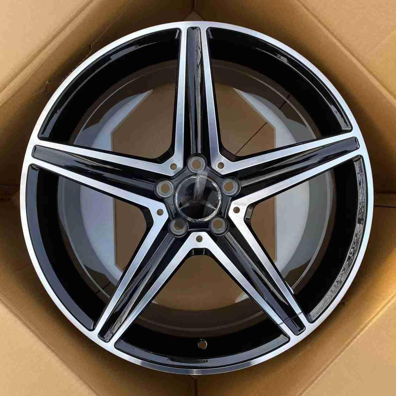 WOAFORGED Custom 18 19 20 21 22 23 Inch Alloy Rim 5-spoke Forged Wheel For Mercedes Benz AMG Maybach