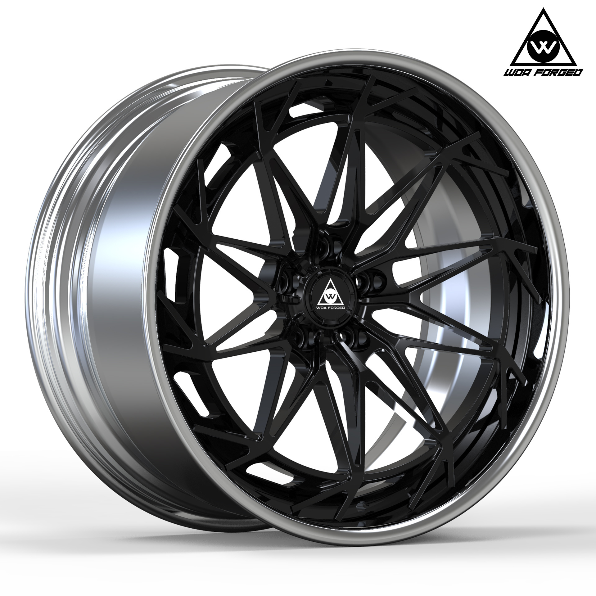 Hot Selling High Quality Custom Forged  Wheels 2 Piece Forged Wheel