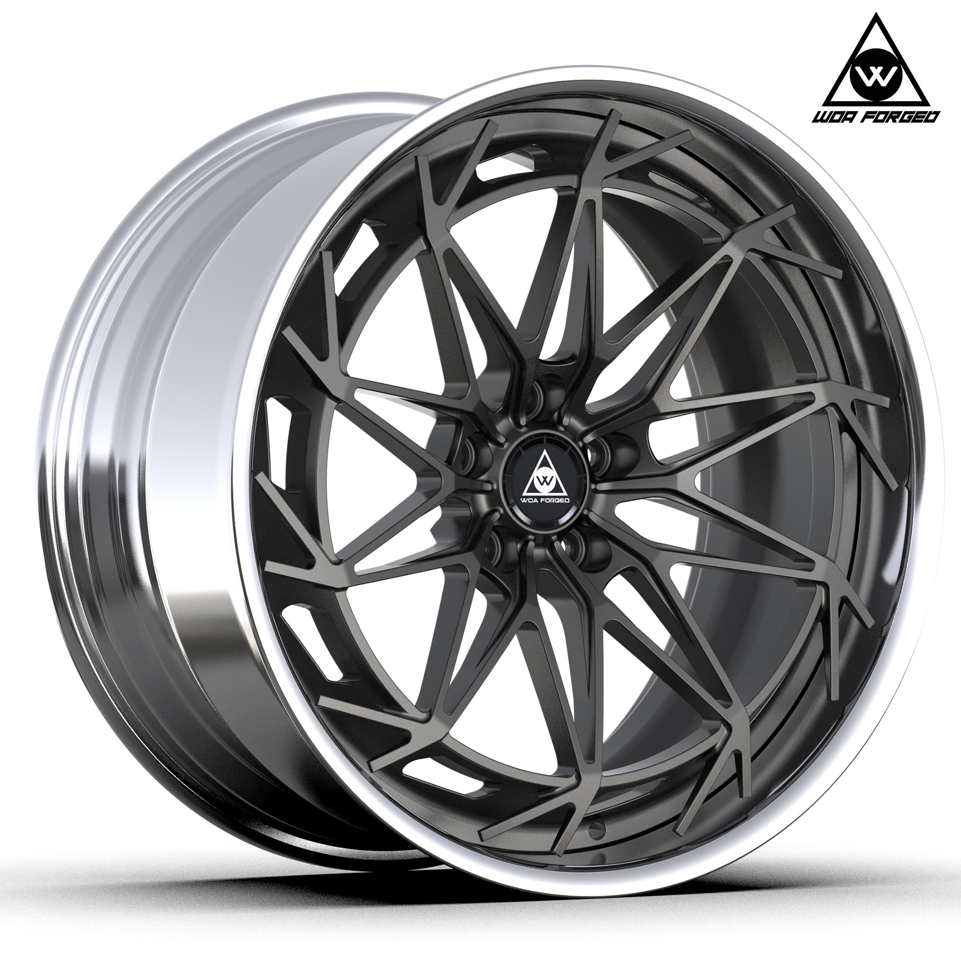 Hot Selling High Quality Custom Forged  Wheels 2 Piece Forged Wheel