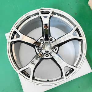 Electroplating/Chromium plating Forged wheels For Nissan GTR 300z 350z Infiniti Q50 Q60 G35 G37 370z Nismo V1 Wheels