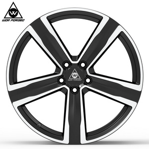 Manufacturer Directly Custom forged car alloy aluminum wheels rims black 16" 17" 18" 19" 20" 21" 22" T6061 for volvo