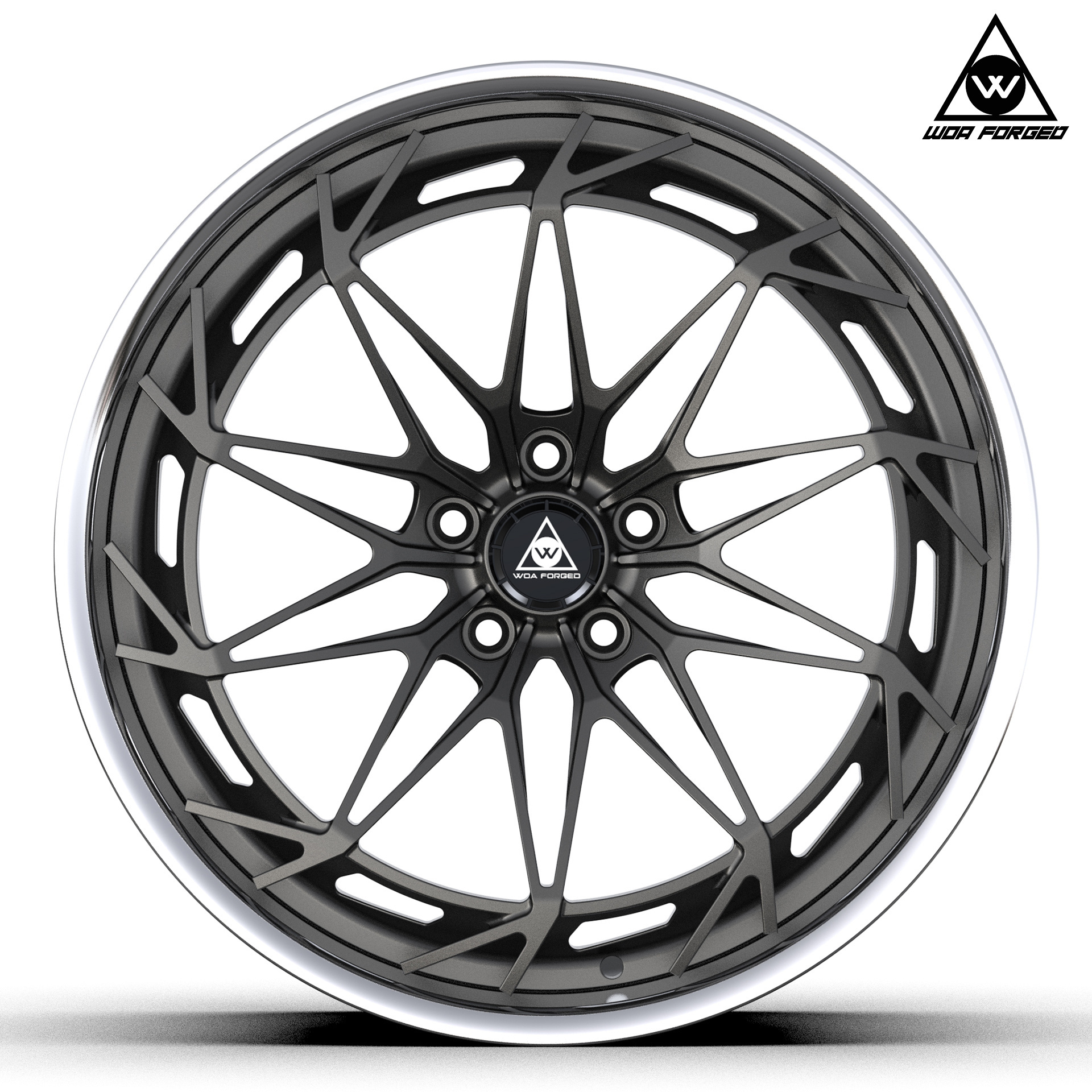 Hot Selling High Quality Custom Forged  Wheels 2 Piece Forged Wheel