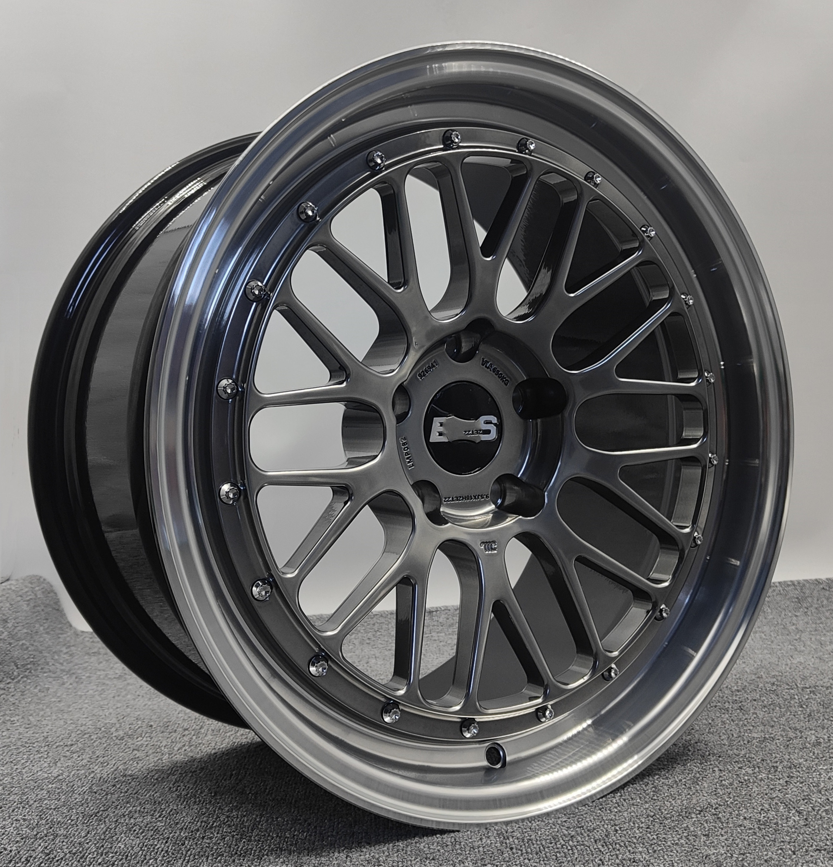 Custom forged concave wheels design Passenger car OEM LM 5x120 5x112 5x114.3 car wheels for BMW benz