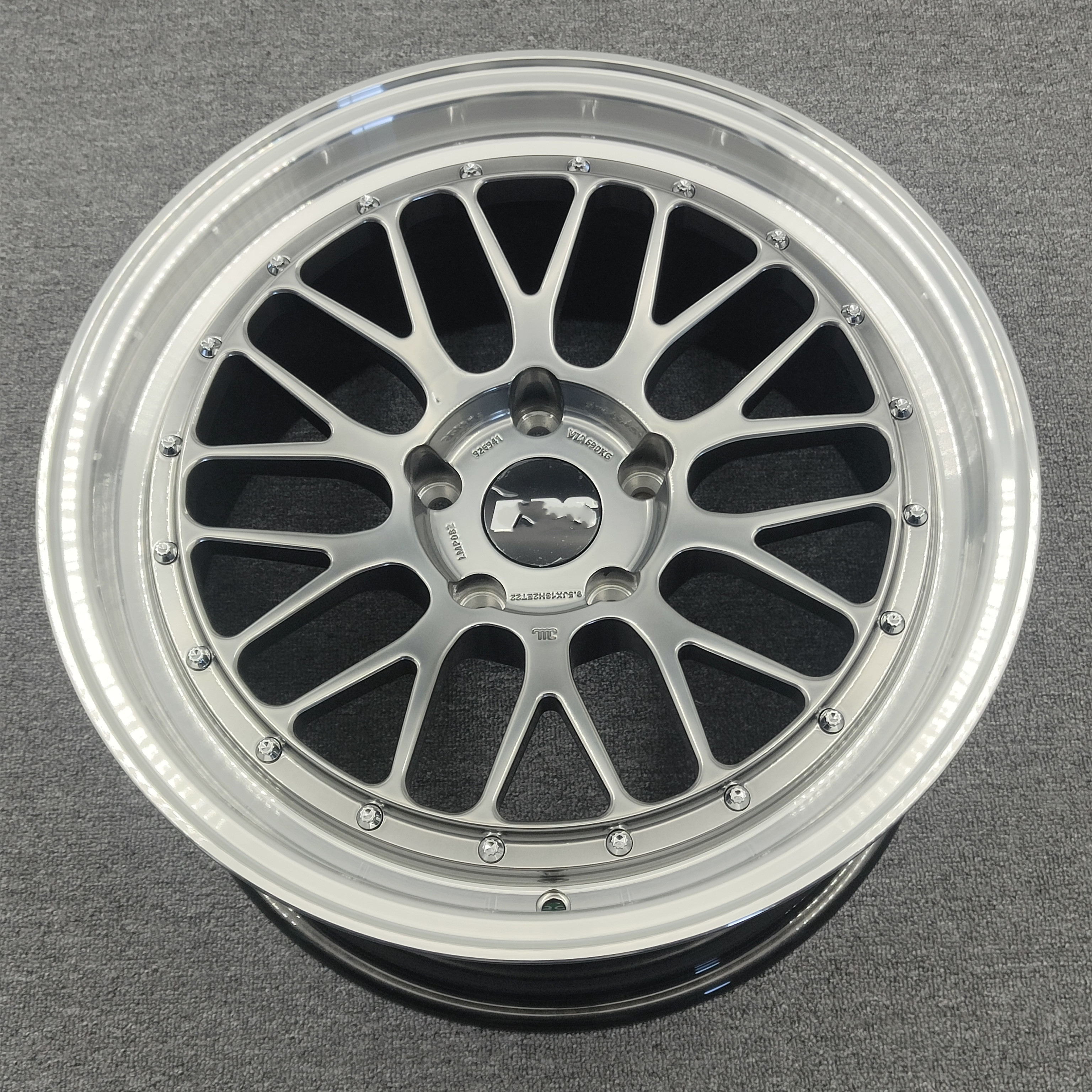 Custom forged concave wheels design Passenger car OEM LM 5x120 5x112 5x114.3 car wheels for BMW benz