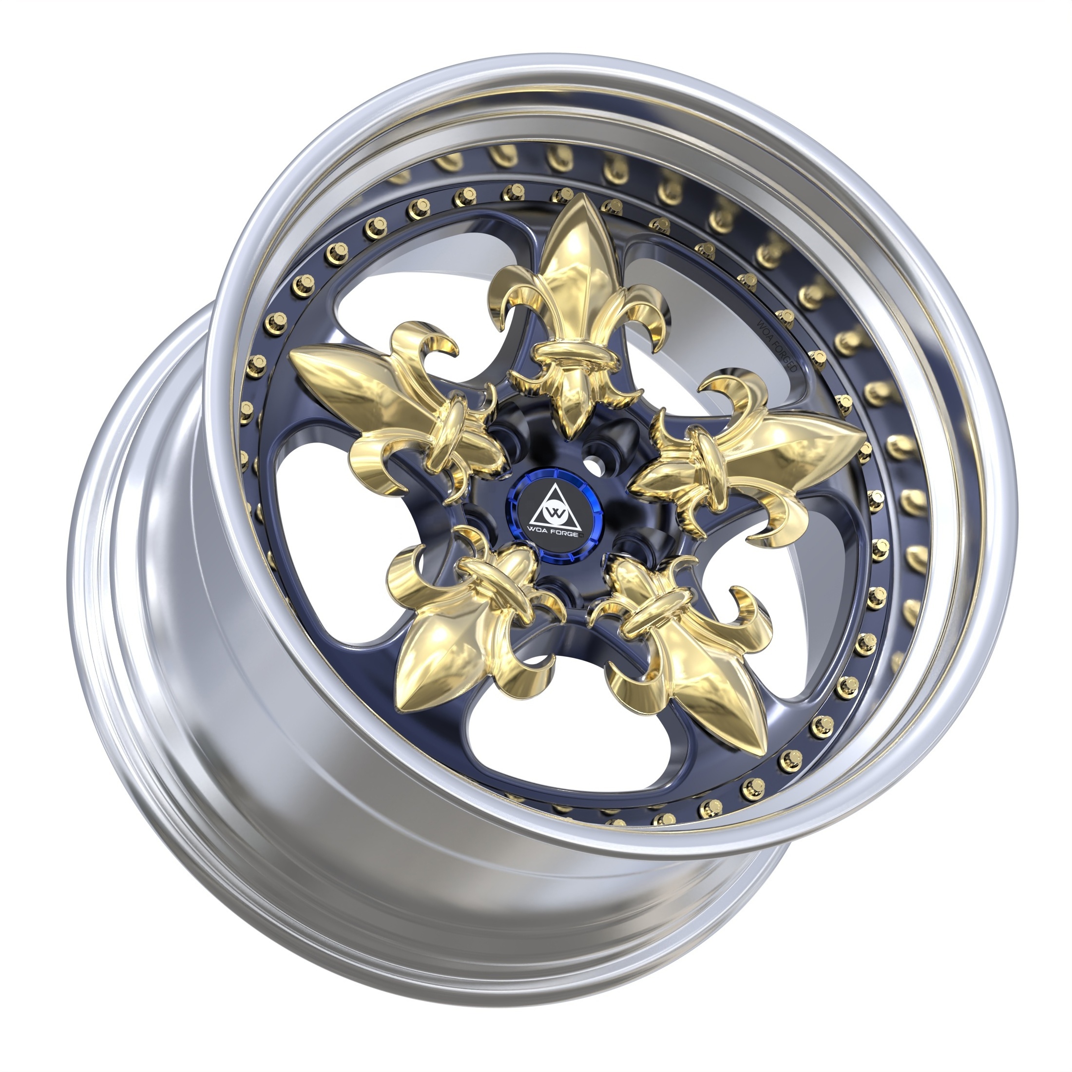 Decorative Rims Forged Wheels 18 19 20 21 22 Two-piece Wheels Aluminum Alloy Custom Lightweight Magnesium Wheels Aluminum