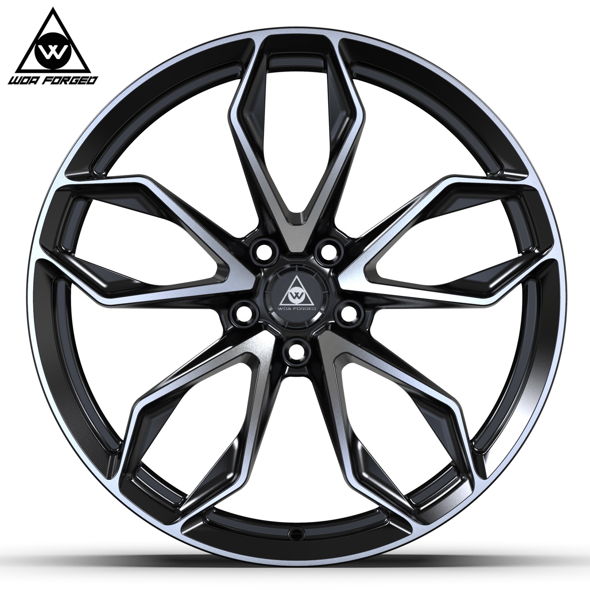 Forged alloy rim 5x130 21x9.5 21x11 20x9.5 20X11 Full size SUV Luxury Bright silver face alloy rim P201