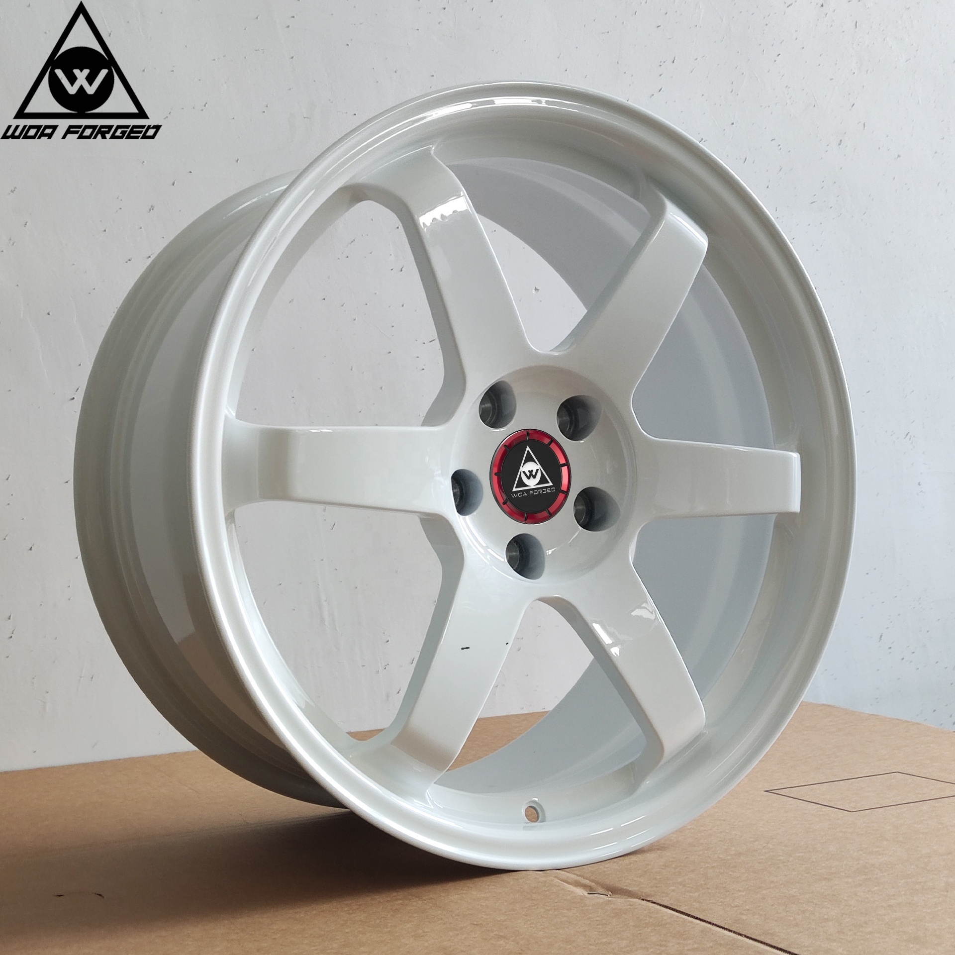 TE37 Saga Forged Car Rims Forged Sport Rim High Performance Wheels Aluminum 5x100 5x112 5x114.3 17 18 19 20 21 Inch White Rims