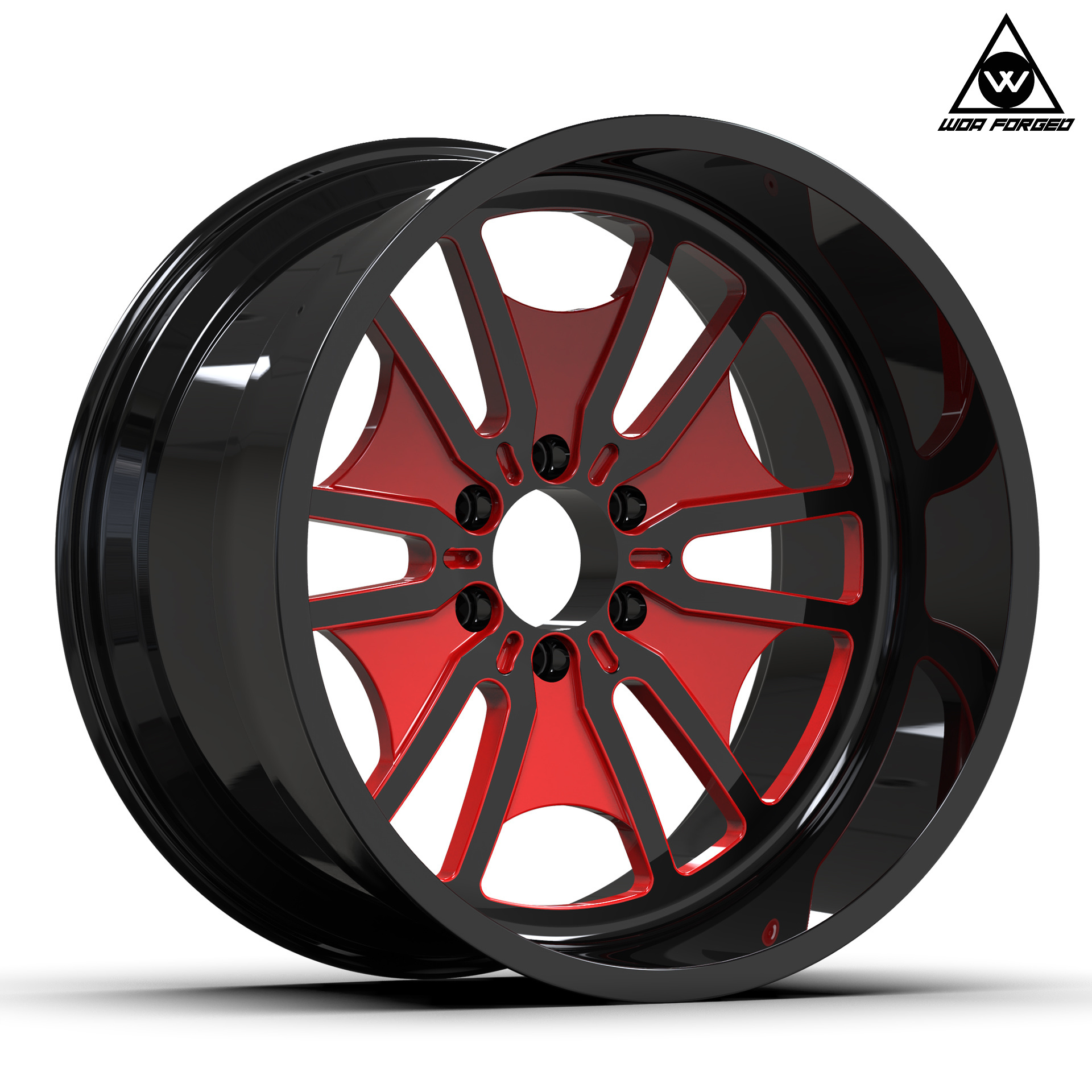 Forged Offroad Wheel Aluminum Customized Lightweight Rims Deep Dish Rim 6x139.7 Custom Color Luxury 17 18 19 20 21 22 Inch 6 Lug