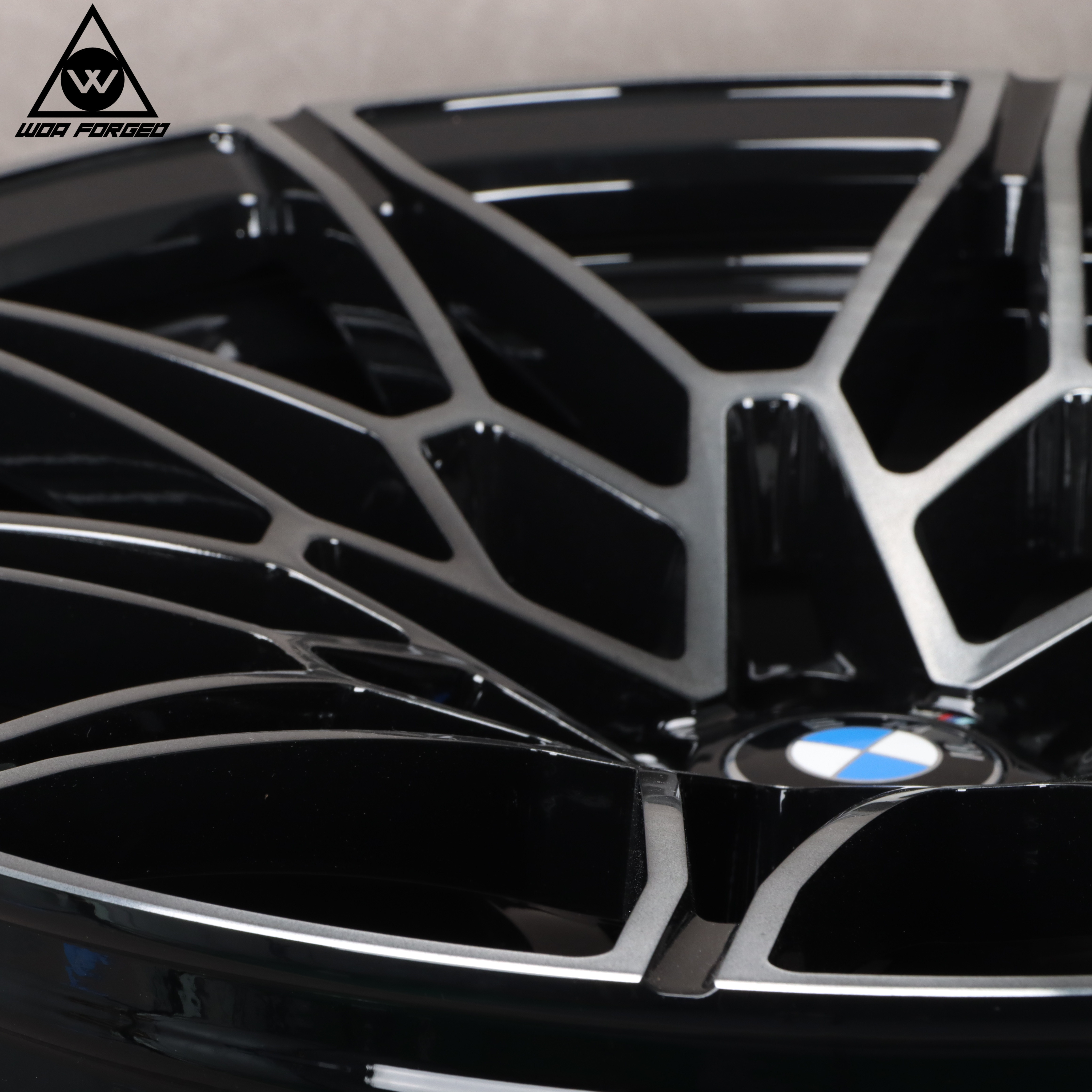 Custom OEM 826M Forged Deep Dish Wheels 18-22 Inch 5x120 Black 5 Spoke Car Rim for BMW Aluminum Customized Lightweight