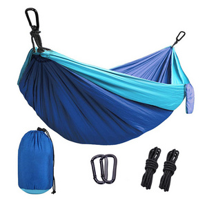 Single & Double Parachute Hammocks/camping Hammockhot Sale Products 2021 High Quality Outdoors Backpacking Survival or Travel